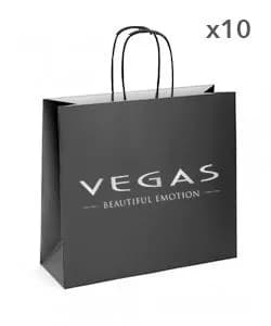 Small Paper Bags Vegas (10x)