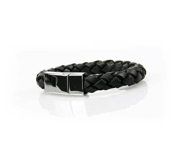 Lederarmband schwarz