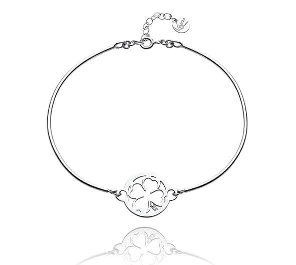 Armband "Vierblättriges Kleeblatt"