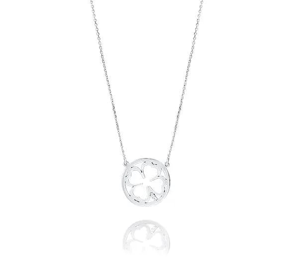 Halskette "Vierblättriges Kleeblatt"