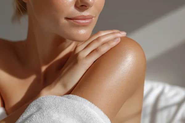Premium Shimmer Body Lotion von Vegas Cosmetics für sensible Haut