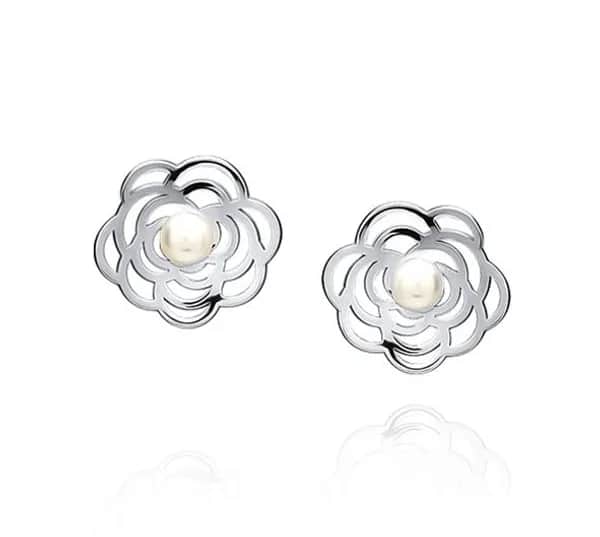 Stud Earrings "Pearl"